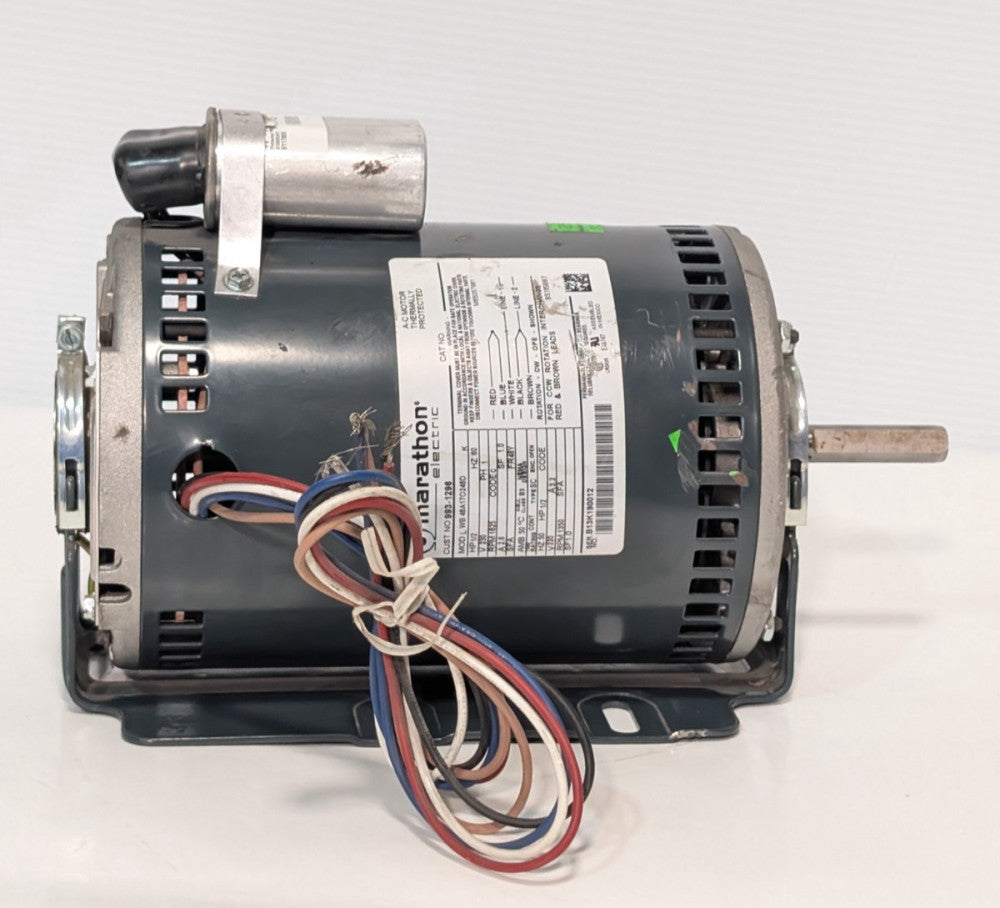 Marathon Electric 48A17O248D Thermally Protected A-C Motor, 1/2HP, 1625RPM, 1PH