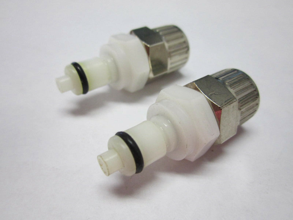 Colder Products 1/4" ID 3/8" OD Tube PMC Series Shut-Off Inline Insert Pack Of 2