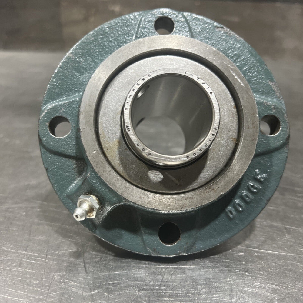 Dodge 1-7/16 Flange Bearing Timken 19143DE Nos Surplus