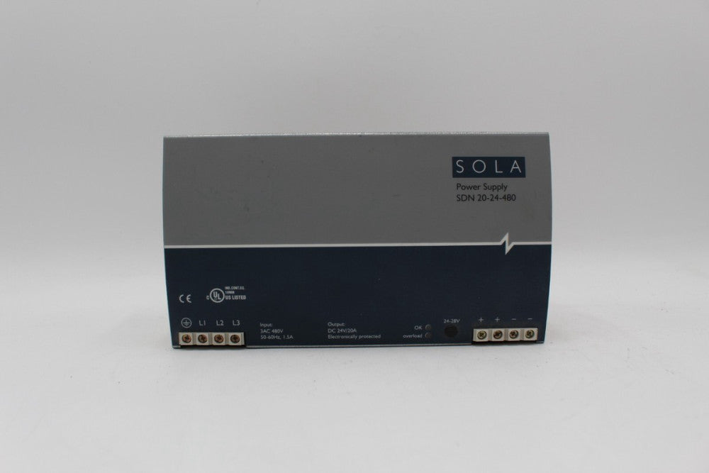 Emerson Sola SDN 20-24-480 Industrial Power Supply