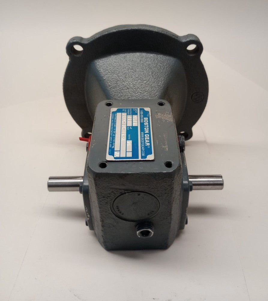 Boston Gear F710-50-B5-H Reduction Gear box 0.15hp Torque 153Lb-In Ratio 50:1