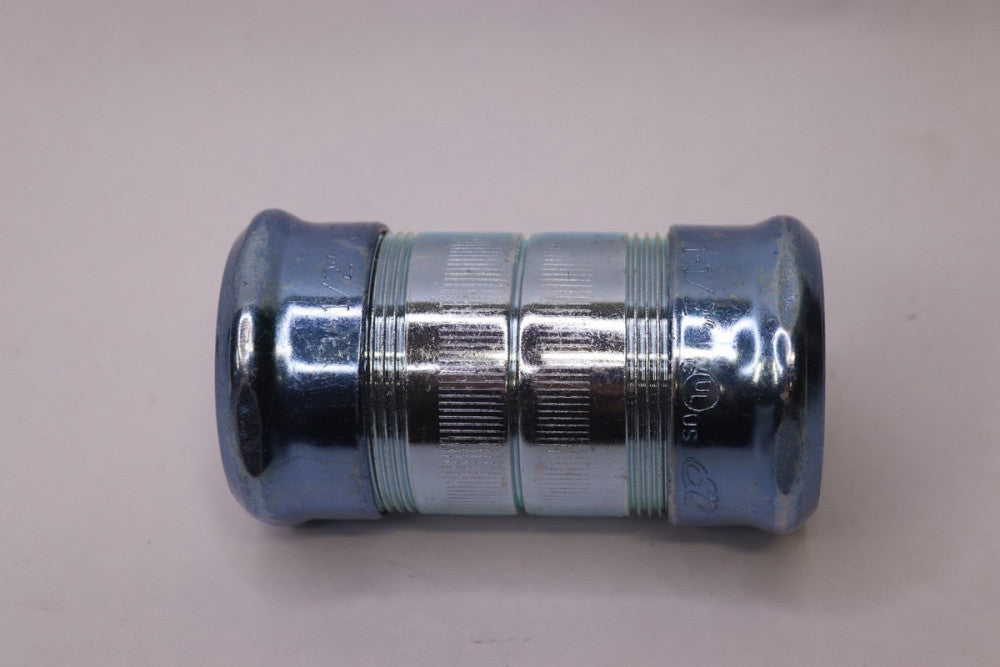 Compression Coupling Conduit Galvanized Steel Fittings 1-1/2-in