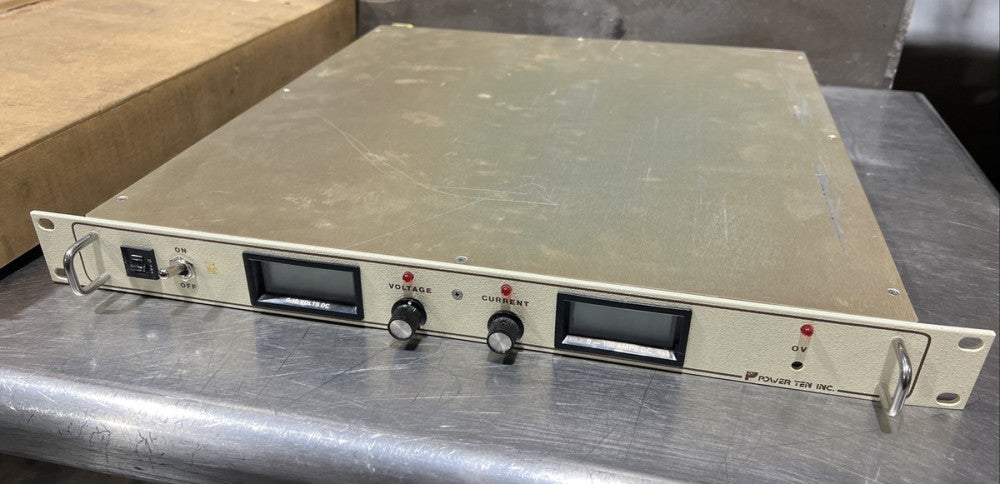 POWER TEN 3350D-10100, Power Supply, 10V, 100A Nos Surplus