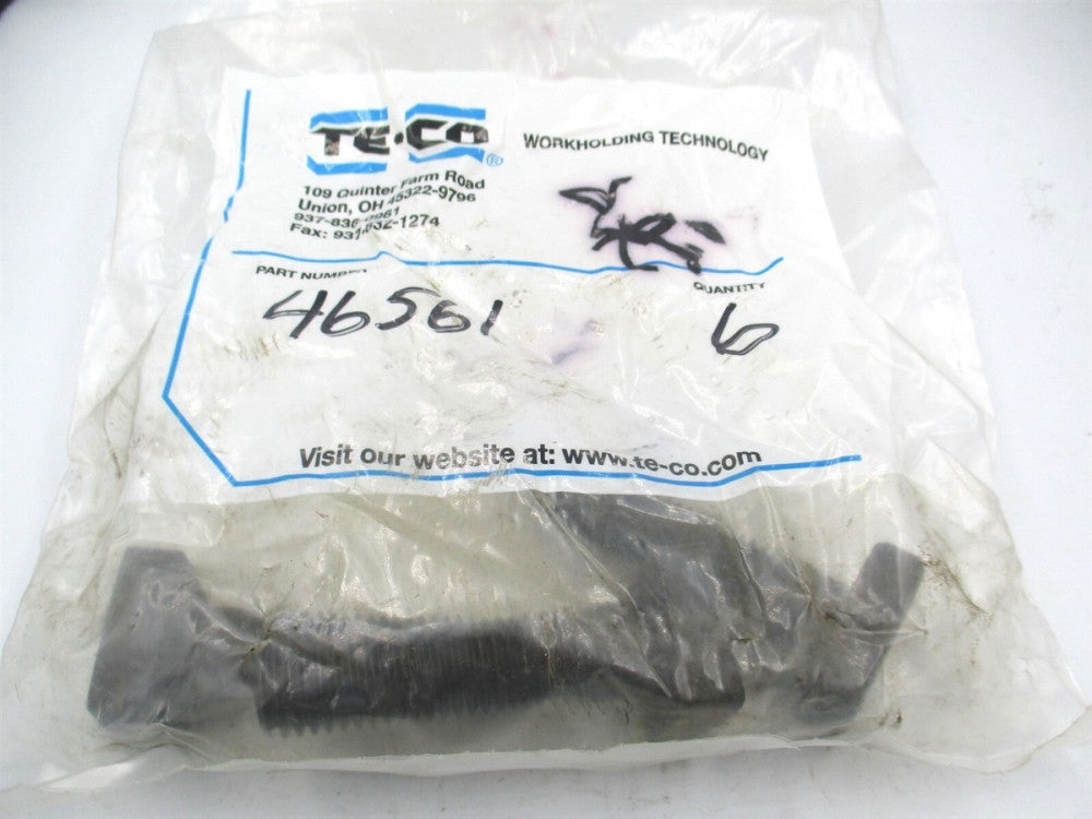 TE-CO (46561) 5/8 x 1/2 x 2" OAL High Speed Steel Black Oxide T-Bolt - Pack of 3