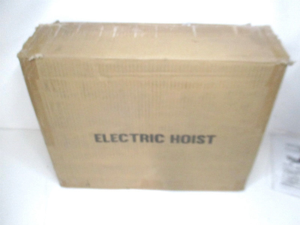 Partsam 1100 lbs Lift Electric Hoist Crane Remote Control Power System w/ Straps