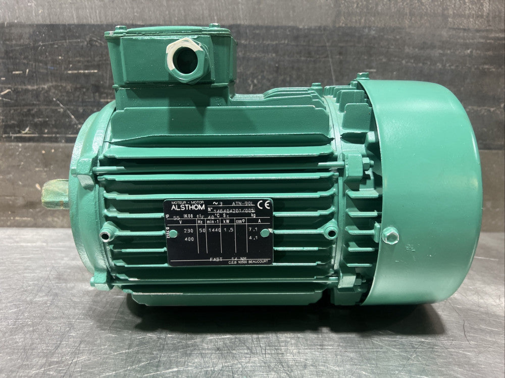 Alsthom Motor ATN-90L 3 Phase Nos Surplus