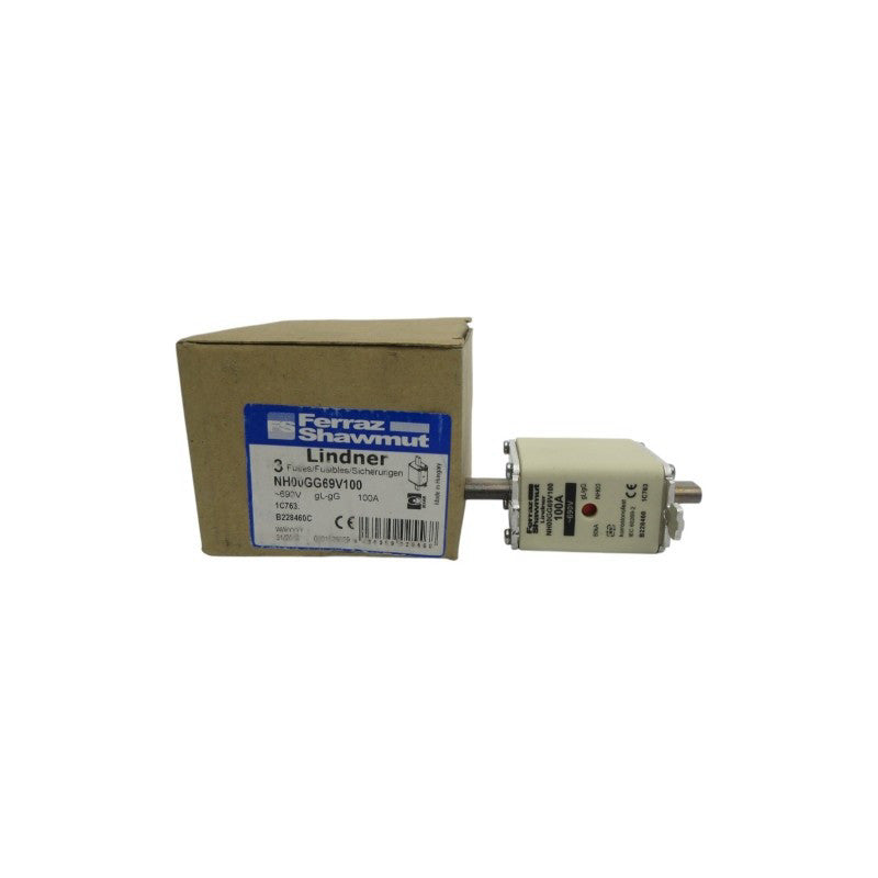 FERRAZ SHAWMUT NH00GG69V100 690V 100A (PKG OF 3) NSMP