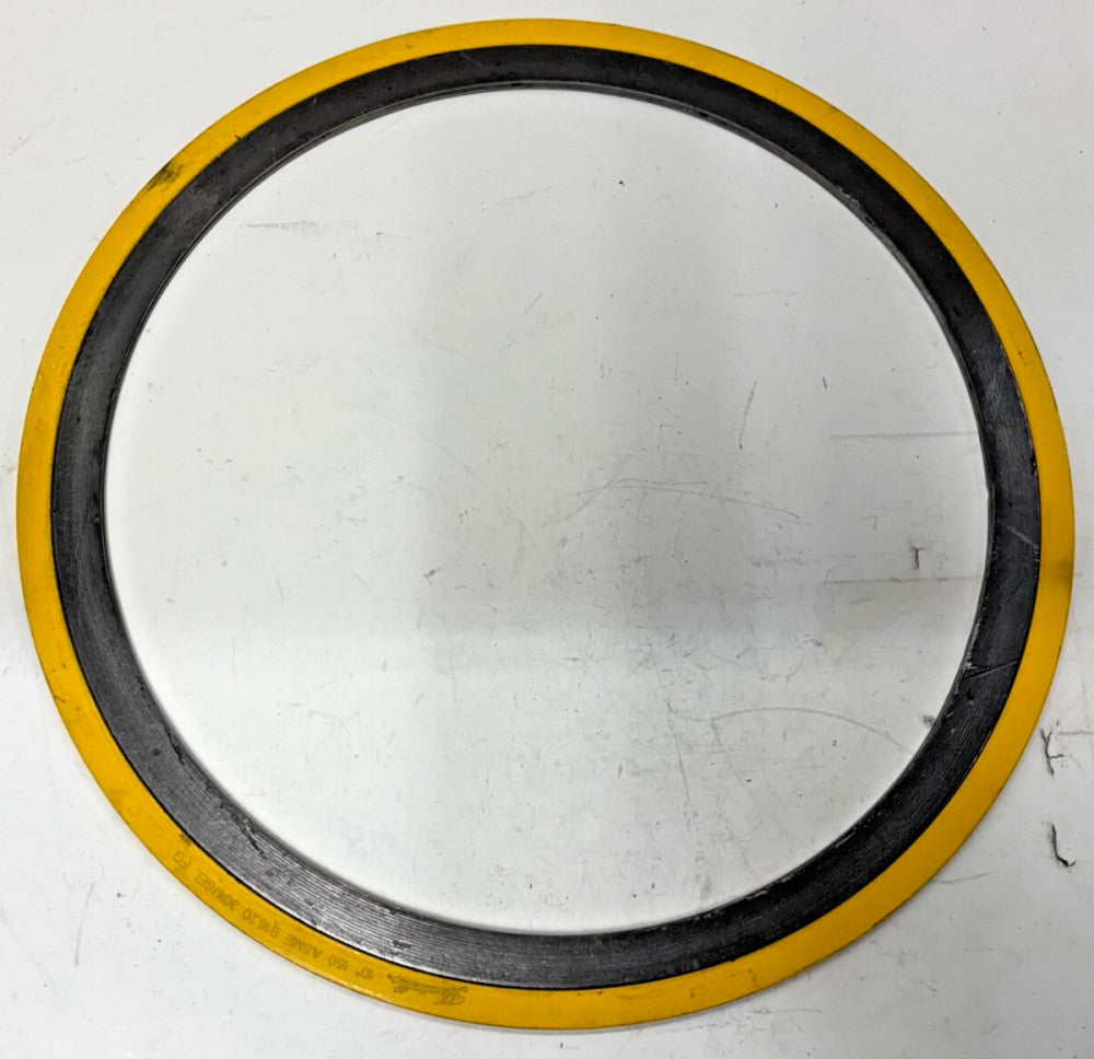 FLEXITALLIC STAINLESS STEEL FLEXIBLE GASKET GRAPHITE PIPE SIZE 10" PRESSURE 150