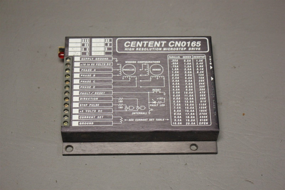 CENTENT HIGH RESOLUTION MICROSTEP DRIVE CN0165