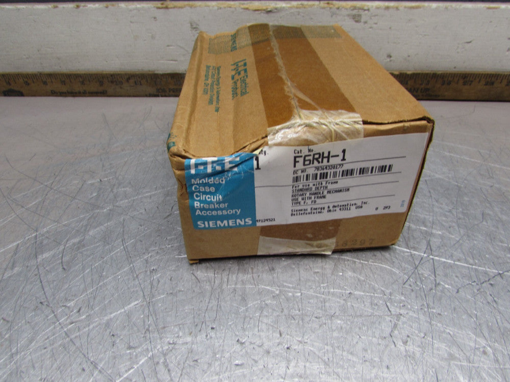 SIEMENS F6RH-1 , BREAKER ROTARY HANDLE, for FD-F FRAME BREAKERS, FS! MAKE OFFER!