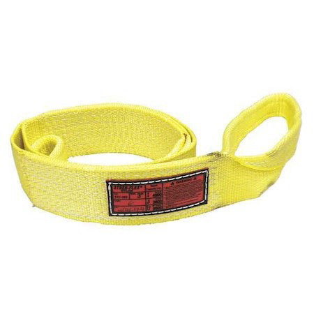 Stren-Flex Eef-3-903-20 Synthetic Web Sling, Type 3, 20 Ft L, 3 In W, Nylon,