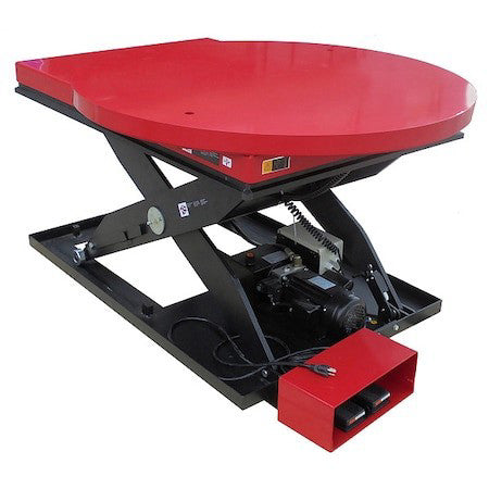 Dayton 60Nh63 Scissor Lift Table,2000 Lb Load Capacity