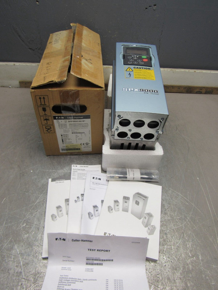 EATON SPX9000 VFD DRIVE SPX006A2-4A1B1 480VAC 50/60Hz 6/7.5HP NEW IN THE BOX !!