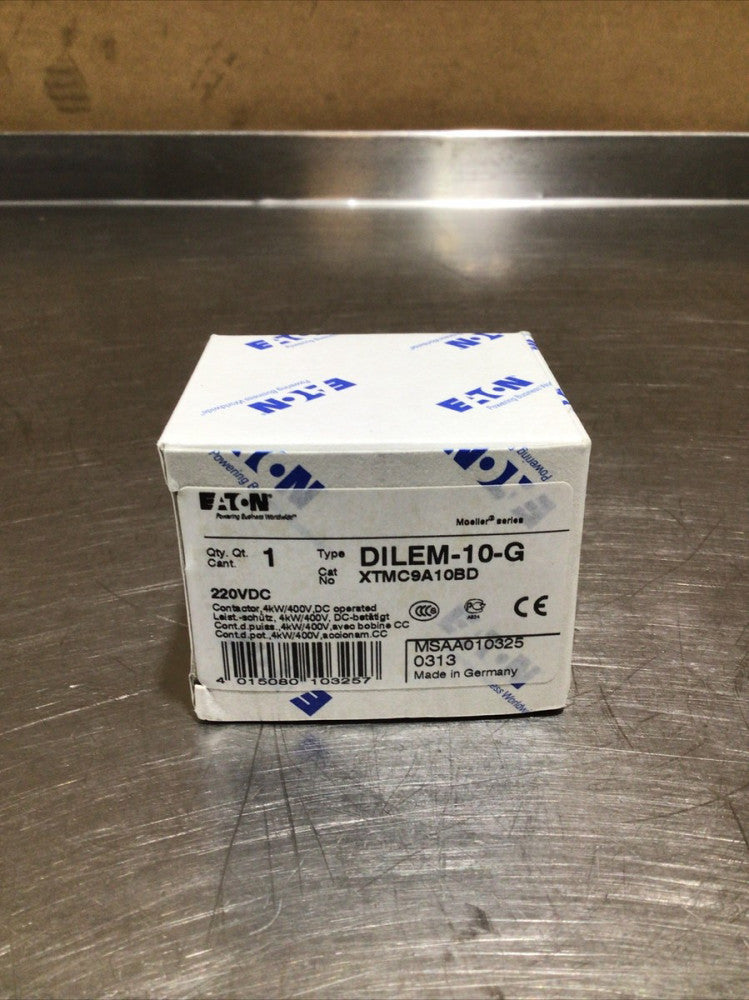 Eaton/Moeller DILEM-10-G XTMC9A10BD Contactor, NOS Surplus