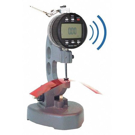 Mahr 2057541 Thickness Gage,Steel,2" Throat D