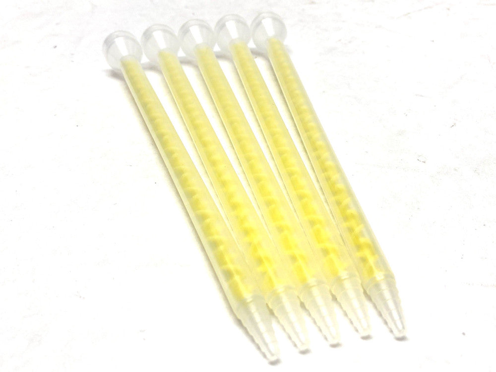 Statamix 160-624HSY Static Mixer Nozzle Epoxy Adhesive Tip Statamixer LOT OF 5