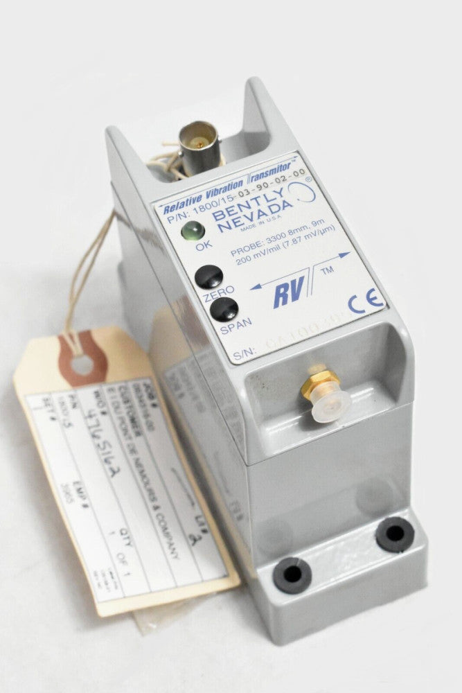 Bently Nevada 1800/15-03-90-02-00 Relative Vibration Transmitor RV Transmitter