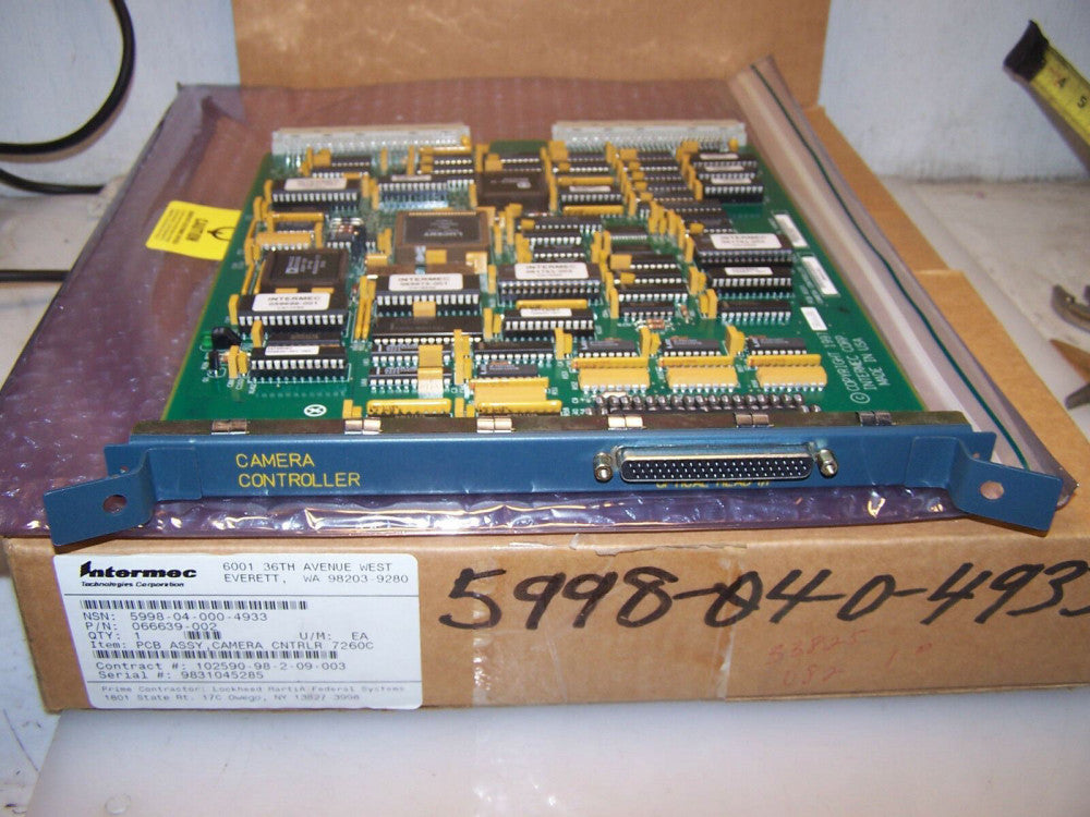 NEW INTERMEC 066639-002 CAMERA CONTROLLER CIRCUIT BOARD 7260C PCB 