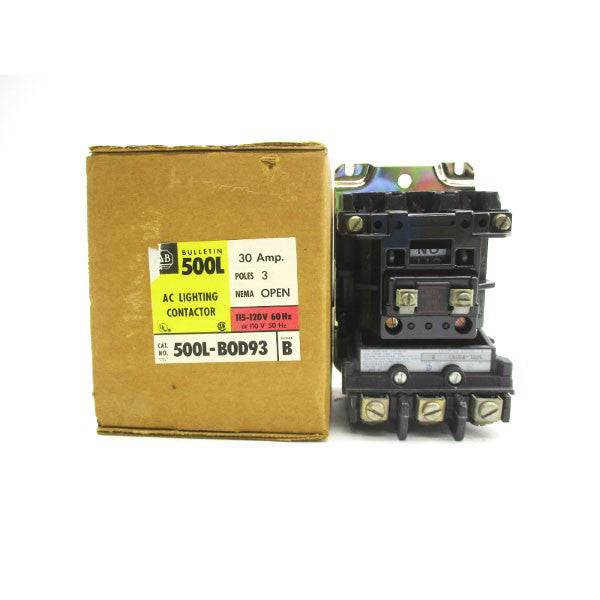 ALLEN BRADLEY 500L-BOD93 SER. B 110/115-120V (BR/YL) NSMP