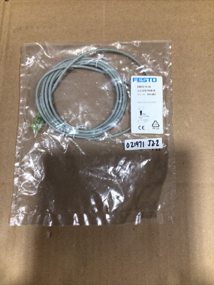 FESTO KMYZ-9-24-2,5-LED-PUR-B 193 687 Cable