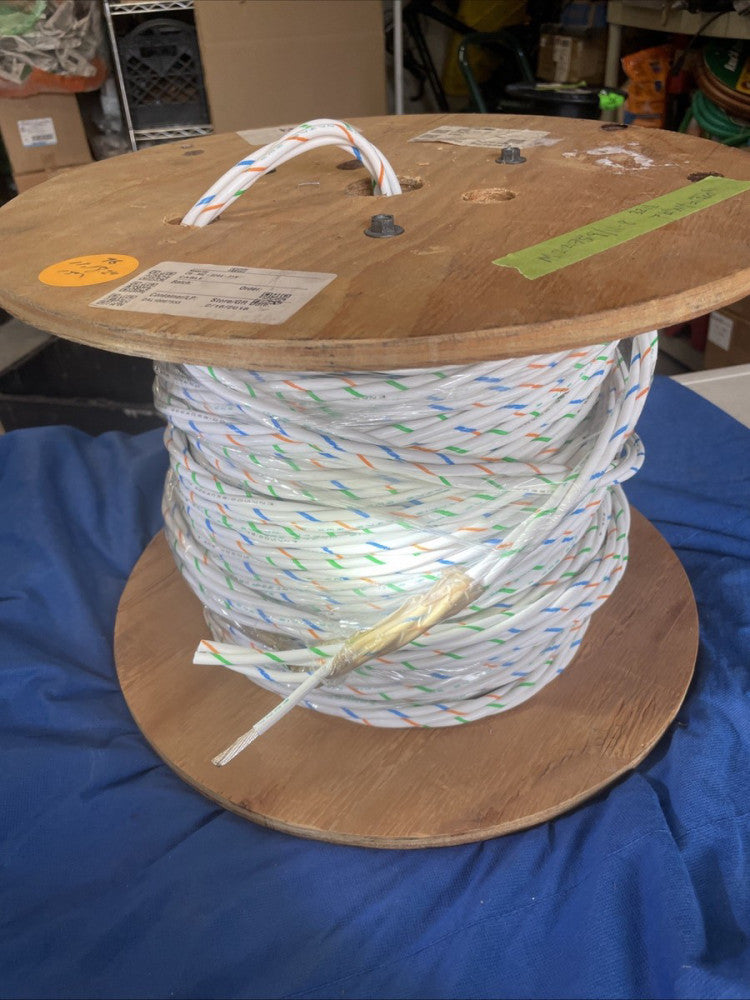 76’x4 Wires=304’ M22759/11-8-9 8 AWG 133 Strands PTFE 200°C FOUR Colors 600V!