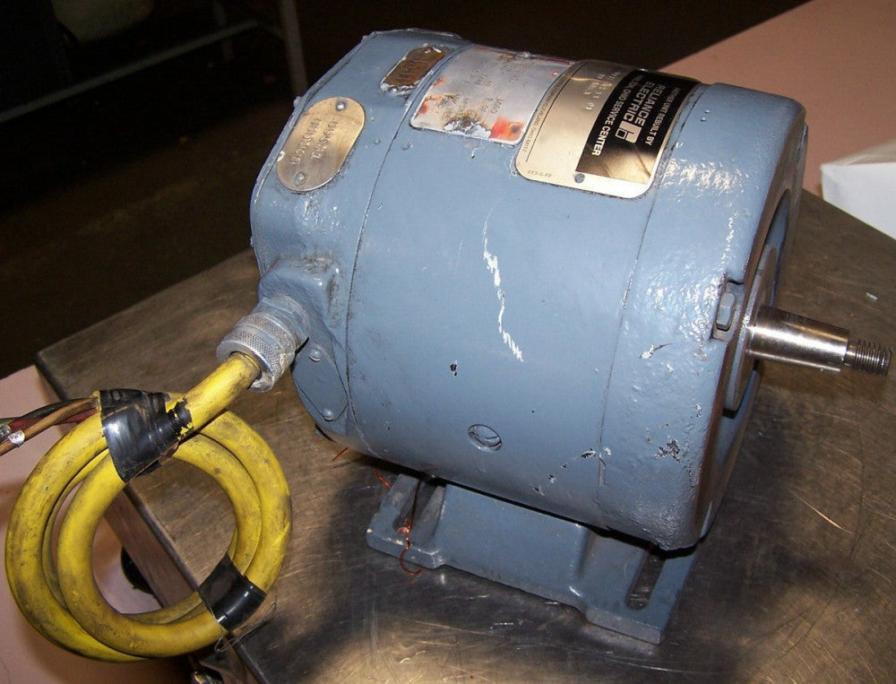 GENERAL ELECTRIC 1/2 HP TACHOMETER GENERATOR 1000 RPM 230 VDC 5BC74AB1988C 