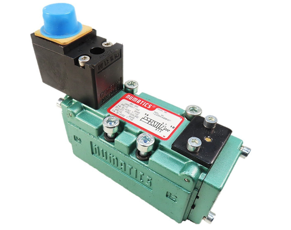 Numatics 122BA4004P Solenoid Valve 24VDC Coil 255-355A NEW NO BOX