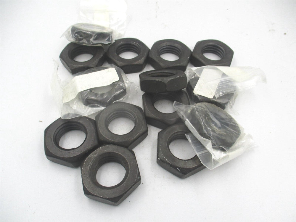 TE-CO (42208) 7/8-9 Alloy Steel Black Oxide Finish Right Hand Hex Nut - Qty 14 