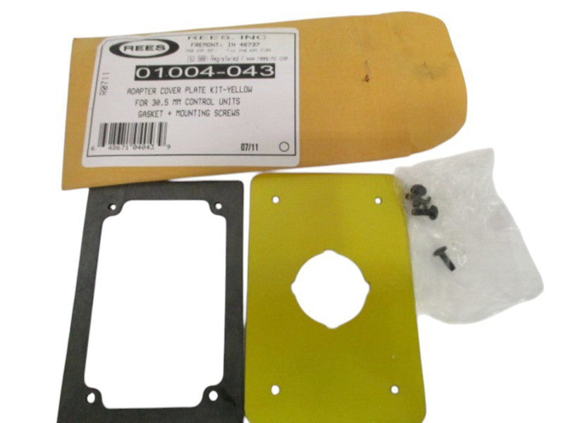 REES 01004-043 YELLOW ADAPTER COVER PLATE KIT  NSMP