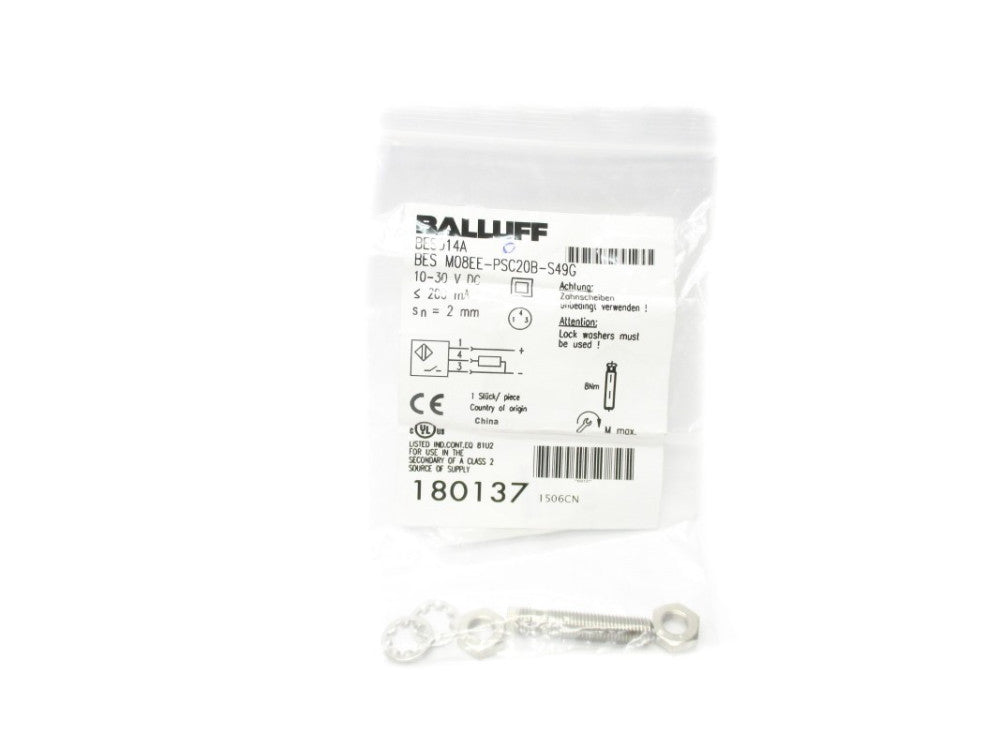 BALLUFF BESM08EE-PSC20B-S49G BES014A NSMP