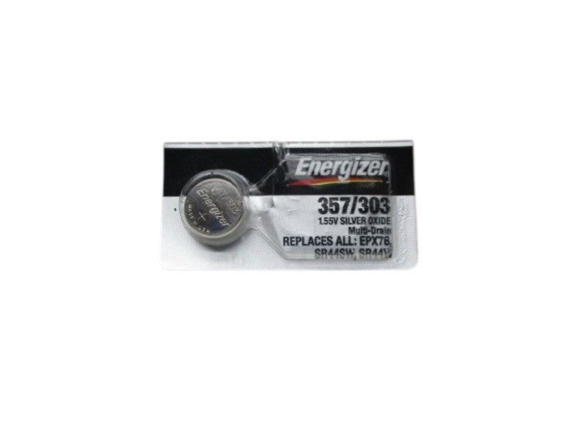 ENERGIZER 357/303 SILVER OXIDE BATTERY NSNP ORIGINAL PACKAGE