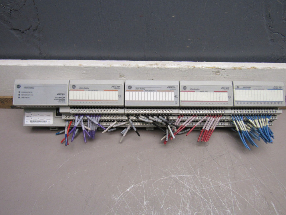 ALLEN BRADLEY FLEX I/O 1794-AENT 1794-OA16 1794-IE12 1794-IA16 1794-IB32 NICE !!