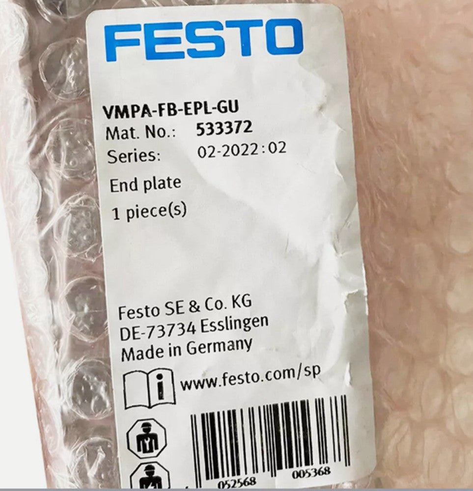 One Brand New FESTO VMPA-FB-EPL-GU 533372 Solenoid Valve