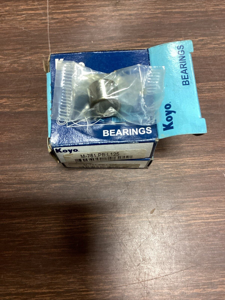KOYO BEARING M-781 PB L125  NEW IN BOX Lot Of 2 E72