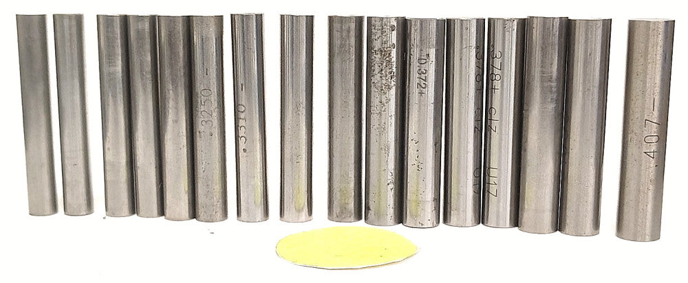 UNBRANDED GAGE PINS 2" OAL STEEL MATERIAL ***LOT OF 16***