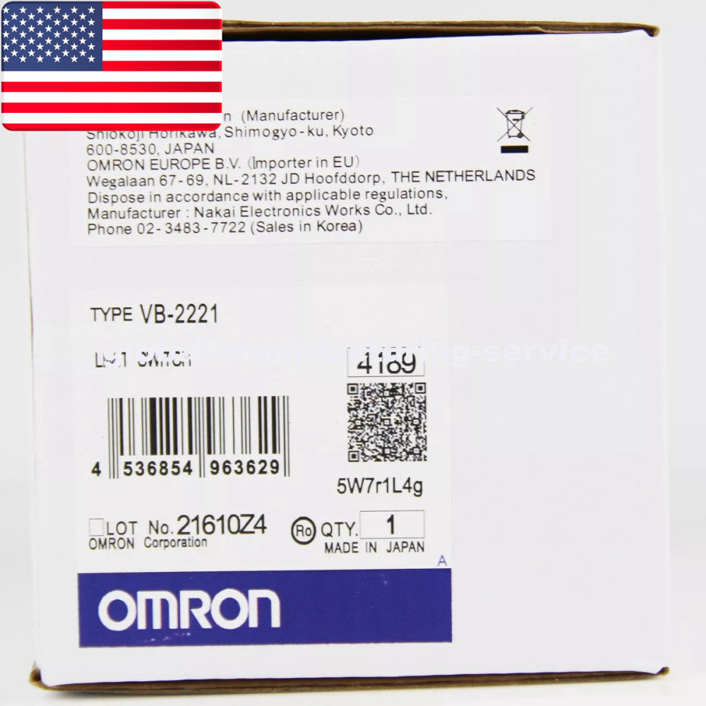 New in Box Omron Limit Switch VB-2221 - US Stock