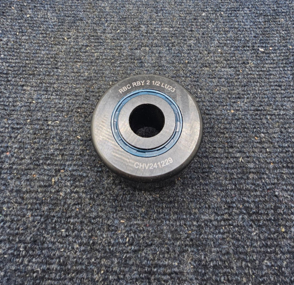 RBC RBY 2 1/2 LU23: Flat Yoke Roller Diameter, 0.75" Bore
