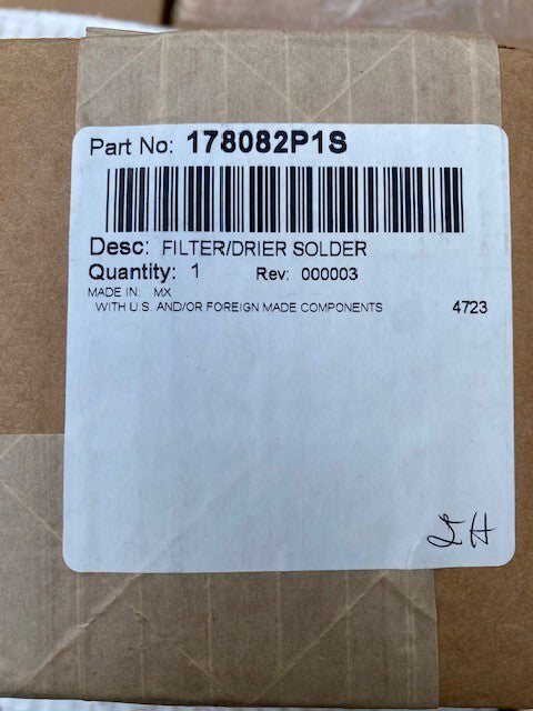 178082P1S Liebert 1/2" Filter Drier OEM 178082P1S (NEW)