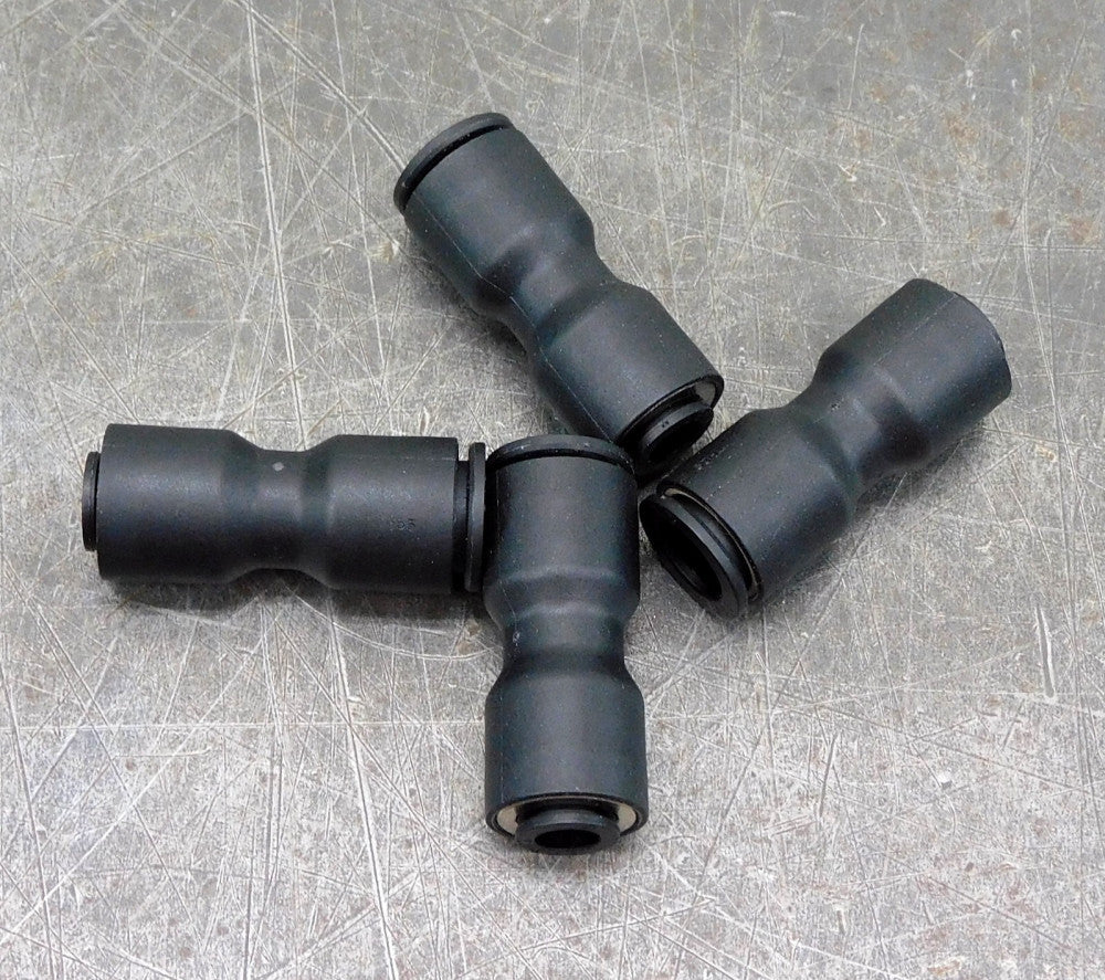 Legris 06475461 Push-to-Connect Tube Union 3/8" x 1/4" 290 PSI Lot of Four (4)
