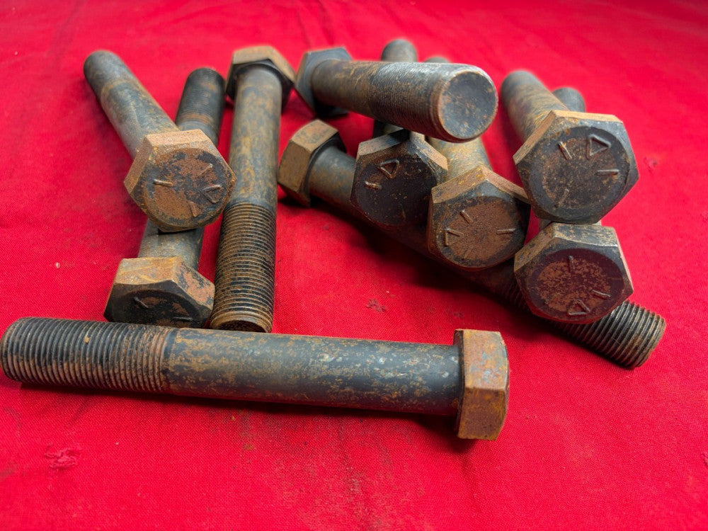 HEX HEAD BOLT 3/4"-16G 1-7/8" THREAD LENGTH 5-1/2" OAL (LOT OF 10)
