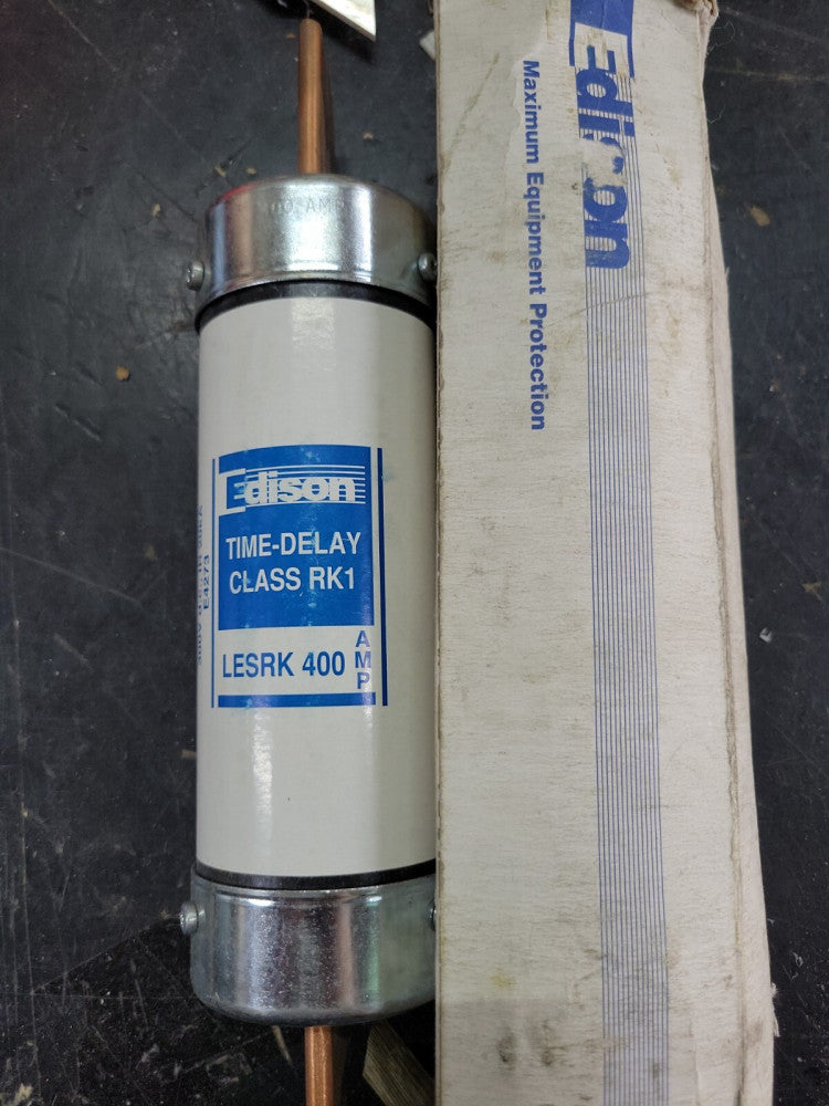 New Old Stock! Edison LESRK400 400A 600V Time Delay Current Limiting Fuse