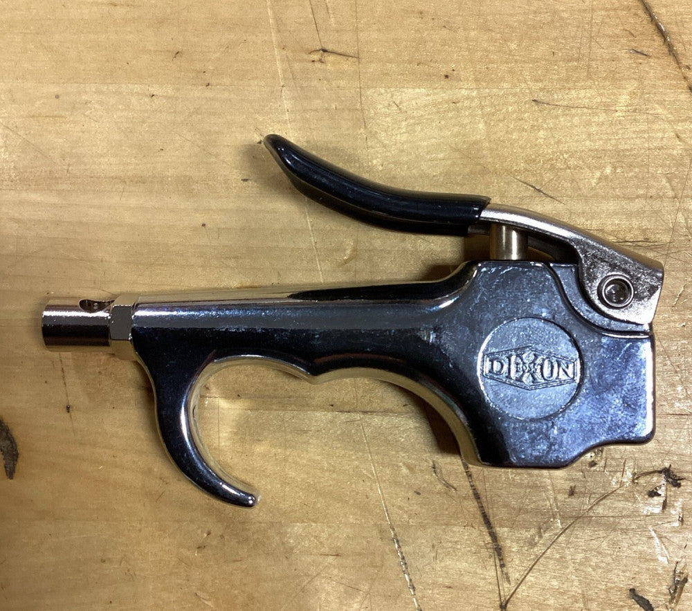 DIXON D204-30 Air Chief Safety Blow Gun, Chrome Plated Zinc Die Cast Body