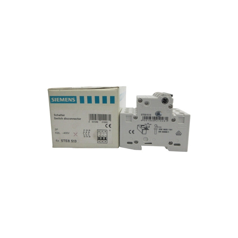 SIEMENS 5TE8-513 400V 63A (PKG OF 4) NSMP