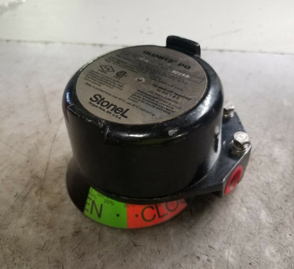 NEW STONEL PQ2SE2R VALVE POSITION SENSOR 3/4" x 1/2" PORTS 120 VAC