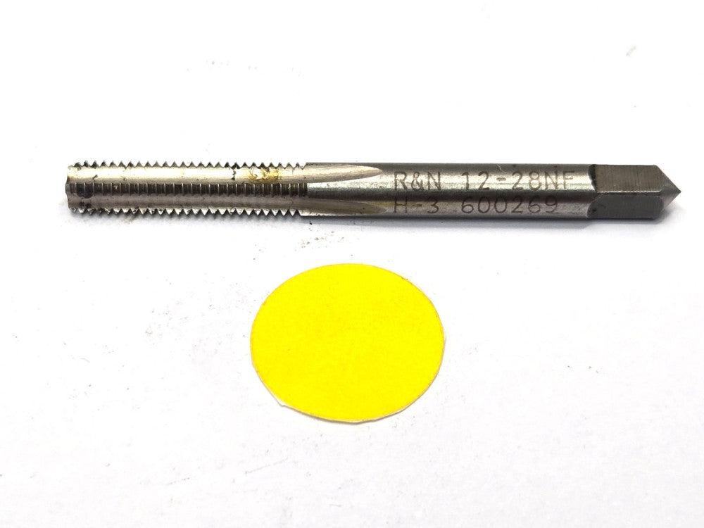 R & N 12-28  STRAIGHT FLUTE BOTTOMING CHAMFER TAP NF H3