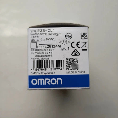 NEW In Box OMRON E3S-CL1 E3SCL1 Photoelectric Switch