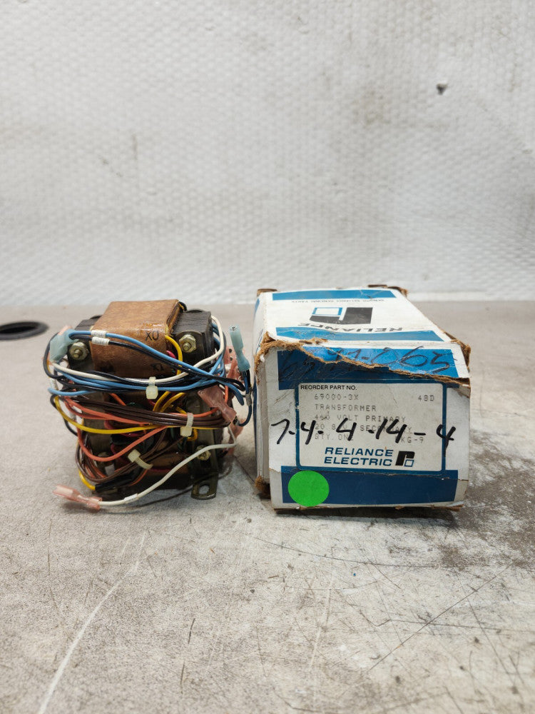 NEW IN BOX RELIANCE ELECTRIC TRANSFORMER 69000-3X