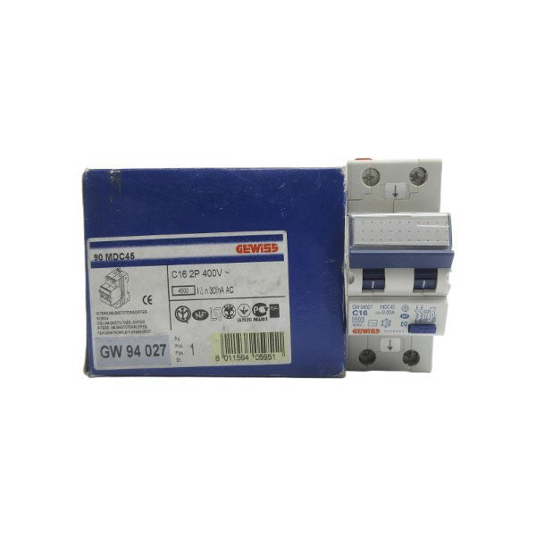 GEWISS GW94027 400V 16A NSMP