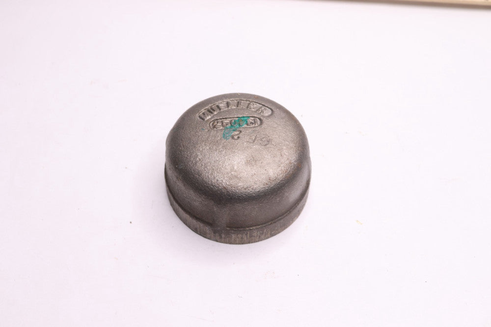 Mueller Cap 150# Black Malleable Iron 1/2" NPT 036311-1