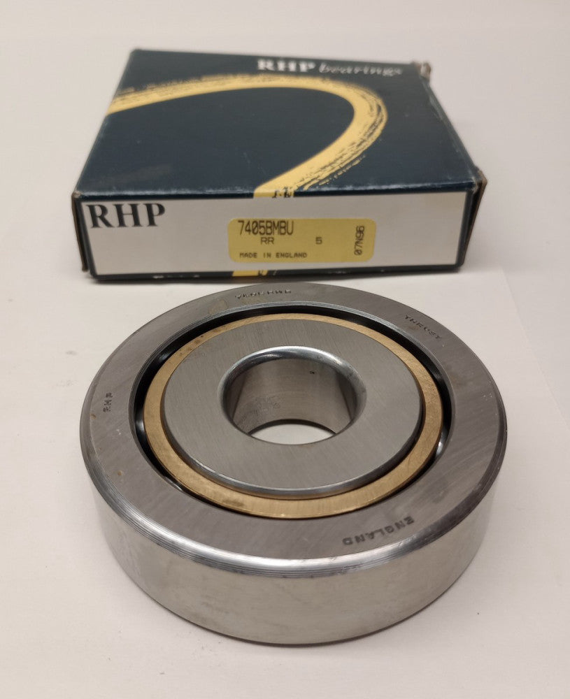 RHP 7405BMBU Angular Contact Ball Bearing 25x80x21mm ref# 7405 / 7405B / 7405BMB